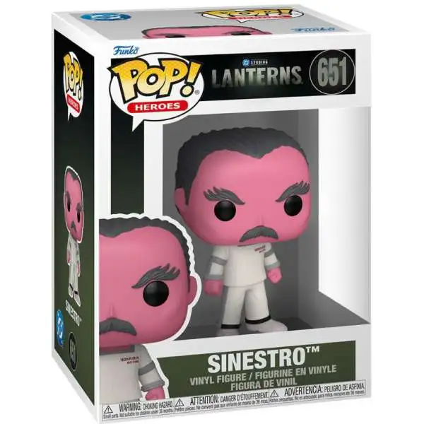 Funko DC Lanterns POP! Heroes Sinestro Vinyl Figure #651 (Pre-Order ships October)
