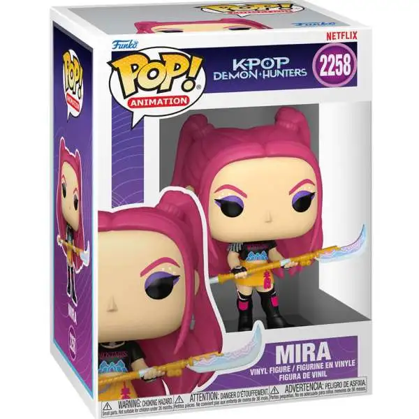 Funko KPop Demon Hunters HUNTR/X POP! Animation Mira Vinyl Figure #2258