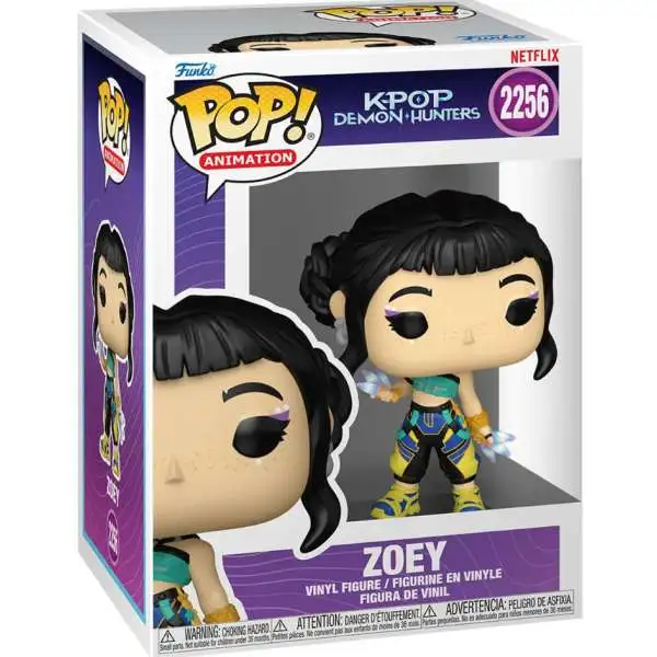 Funko KPop Demon Hunters HUNTR/X POP! Animation Zoey Vinyl Figure #2256