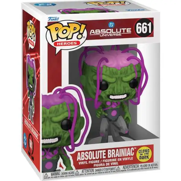Funko DC Absolute Universe POP! Heroes Brainiac Vinyl Figure #661 (Pre-Order ships January)
