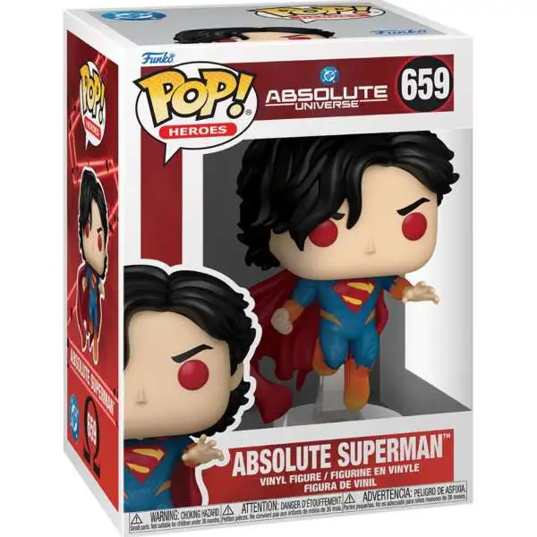 Funko DC Absolute Universe POP! Heroes Absolute Superman Vinyl Figure #659 [Regular Version] (Pre-Order ships January)