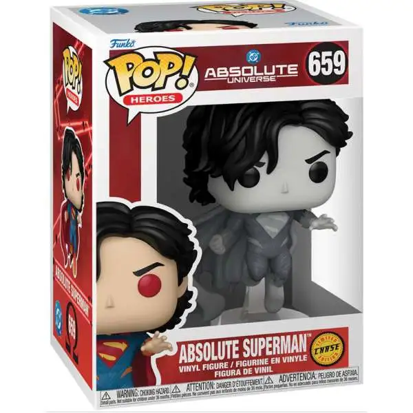 Funko DC Absolute Universe POP! Heroes Absolute Superman Vinyl Figure [Chase] (Pre-Order ships January)