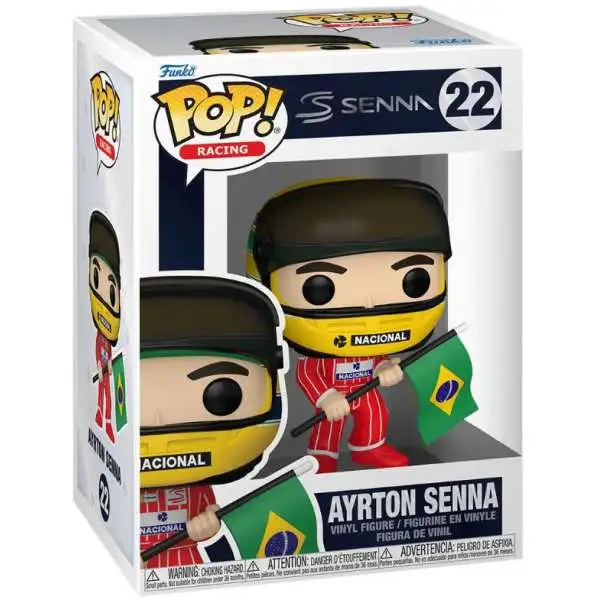 Funko Formula One McLaren POP! Racing Ayrton Senna Vinyl Figure #22 [Helmet] (Pre-Order ships November)