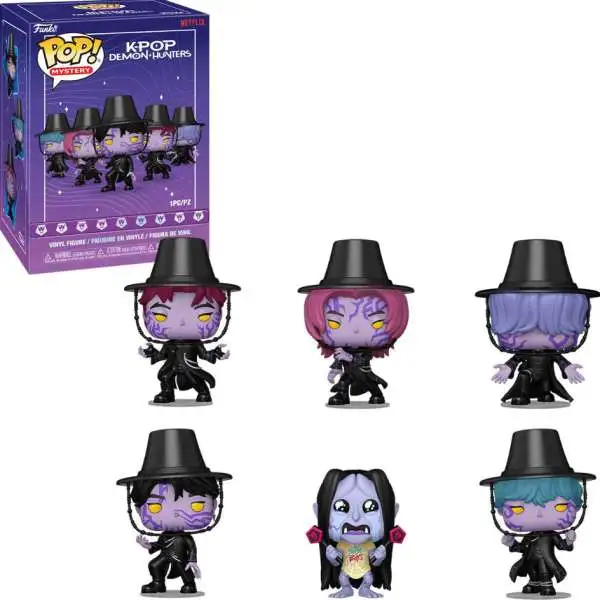 Funko KPop Demon Hunters POP! Mystery Vinyl Figure 4-Inch Mystery Pack [1 RANDOM Figure] (Pre-Order ships September)