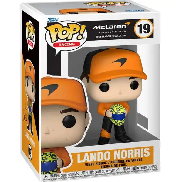 Funko Formula One McLaren POP! Racing Lando Norris Vinyl Figure #19 (Pre-Order ships October)