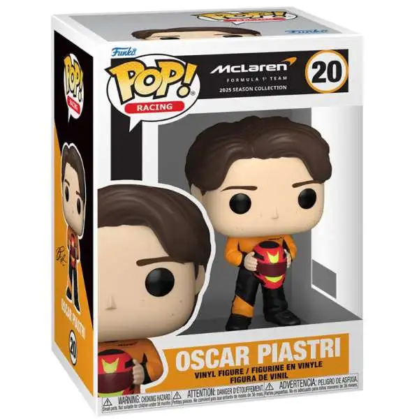 Funko Formula One McLaren POP! Racing Oscar Piastri Vinyl Figure #20 (Pre-Order ships October)