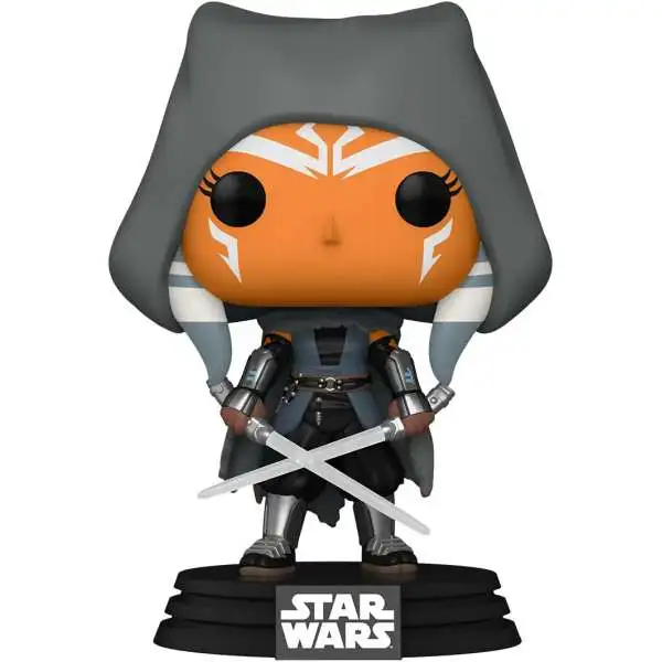 Funko Star Wars The Mandalorian Ahsoka Exclusive Vinyl Figure [Hooded, Damaged Package]