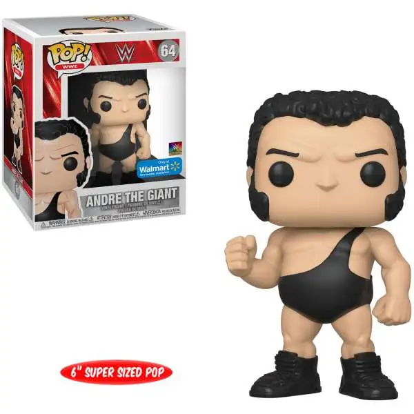 Funko WWE Wrestling POP! WWE Andre the Giant Exclusive 6-Inch Vinyl Figure #64 [Super-Size]