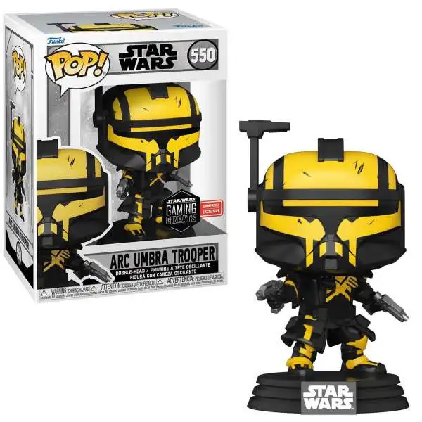 Funko Gaming Greats POP! Star Wars Arc Umbra Trooper Exclusive Vinyl Bobble Head #550