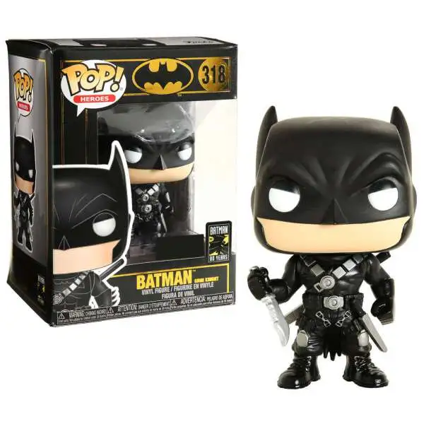 Funko DC Batman 80th POP! Heroes Batman Exclusive Vinyl Figure #318 [Grim Knight]