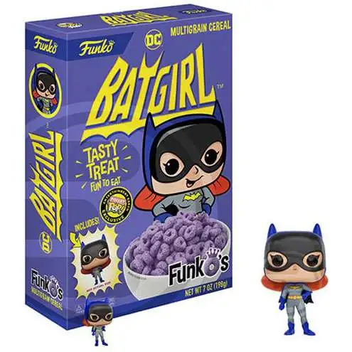 FunkO's DC Batgirl Exclusive 7 Ounce Breakfast Cereal [Damaged Package]