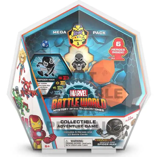 Funko Marvel Battleworld Mystery of the Thanostones Mega Pack Collectible Adventure Game Mystery Pack
