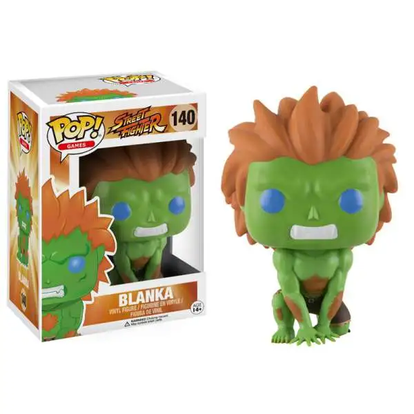 Funko Street Fighter POP! Games Blanka Vinyl Figure #140