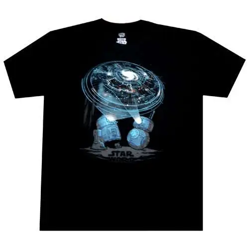 Funko Star Wars Droids Exclusive T-Shirt [R2-D2 & BB-8, X-Large]