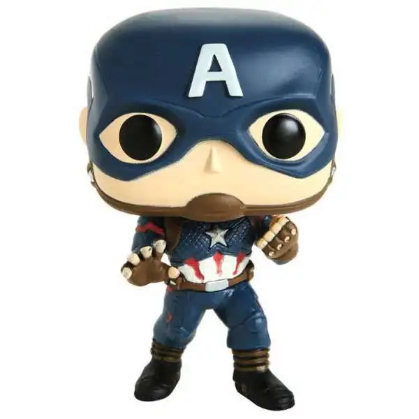 Funko Avengers Endgame POP! Marvel Captain America Exclusive Vinyl Figure #464 [Loose]