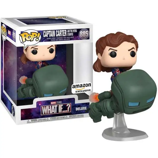 Funko Marvel What If? Captain Carter & the Hydra Stomper Exclusive Deluxe Vinyl Figure #885