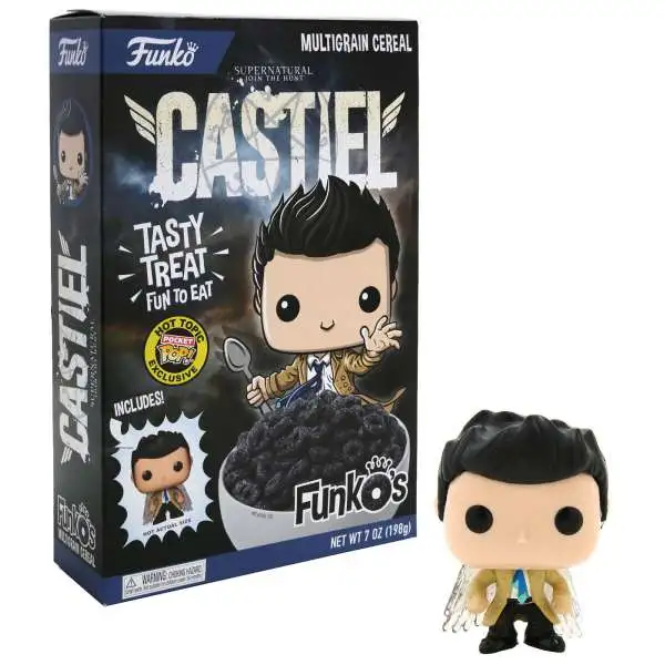 FunkO's Supernatural Castiel Exclusive 7 Ounce Breakfast Cereal