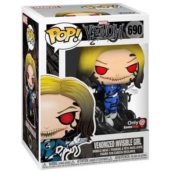 Funko POP! Marvel Venomized Invisible Girl Exclusive Vinyl Figure #690 [Regular Version]