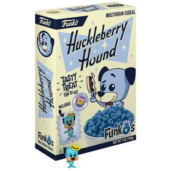 FunkO's Huckleberry Hound Exclusive 7 Ounce Breakfast Cereal [Damaged Package]
