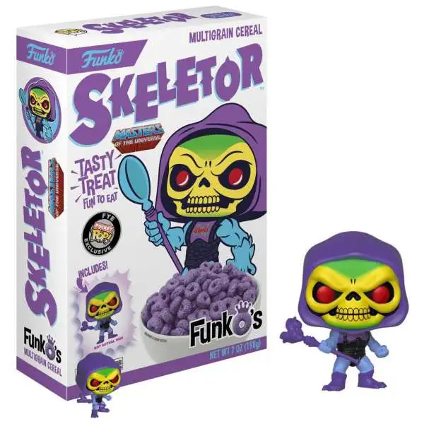 FunkO's Masters of the Universe Skeletor Exclusive 7 Ounce Breakfast Cereal