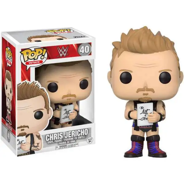 Funko WWE Wrestling POP! WWE Chris Jericho Exclusive Vinyl Figure #40 [Purple Laces]