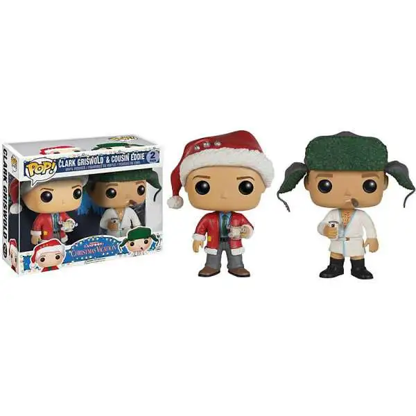 Funko National Lampoon's Christmas Vacation POP! Movies Clark Griswold & Cousin Eddie Exclusive Vinyl Figure 2-Pack [Damaged Package]