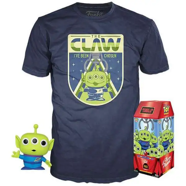 Funko Disney / Pixar Toy Story POP! Tees The Claw Exclusive Vinyl Figure & T-Shirt [Medium]