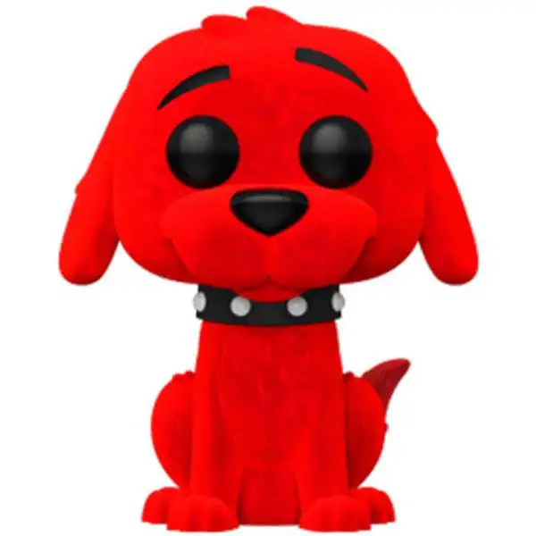 Funko Clifford the Big Red Dog POP! Movies Clifford Exclusive Vinyl Figure Set #28 [Flocked]