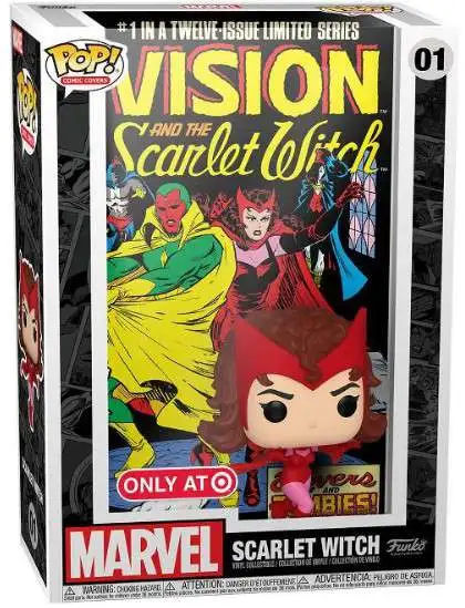 Funko Marvel POP Comic Covers Scarlet Witch Exclusive Vinyl Figure