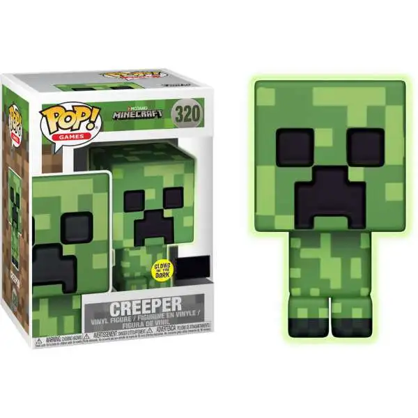 Minecraft Build a Portal Creeper and Damaged Creeper 2 pk - Action Figures  & Accessories, 3.25 in Scale Toy 