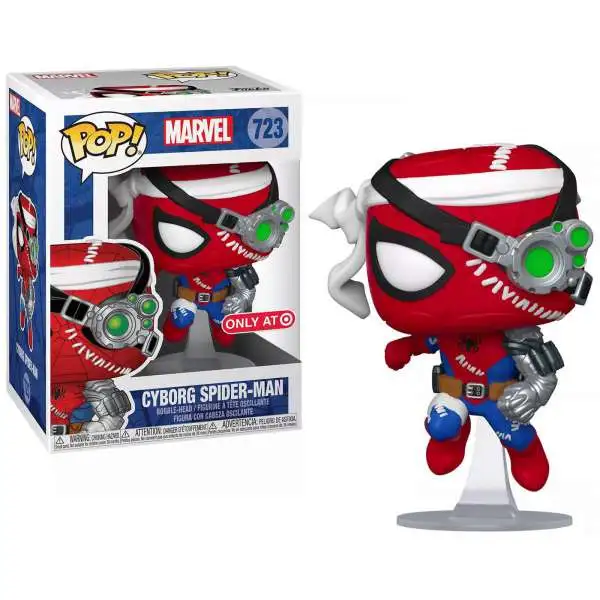 Funko POP! Marvel Cyborg Spider-Man Exclusive Vinyl Figure #723