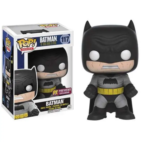 Funko DC The Dark Knight Returns POP! Heroes Batman Exclusive Vinyl Figure #117 [Black Costume]