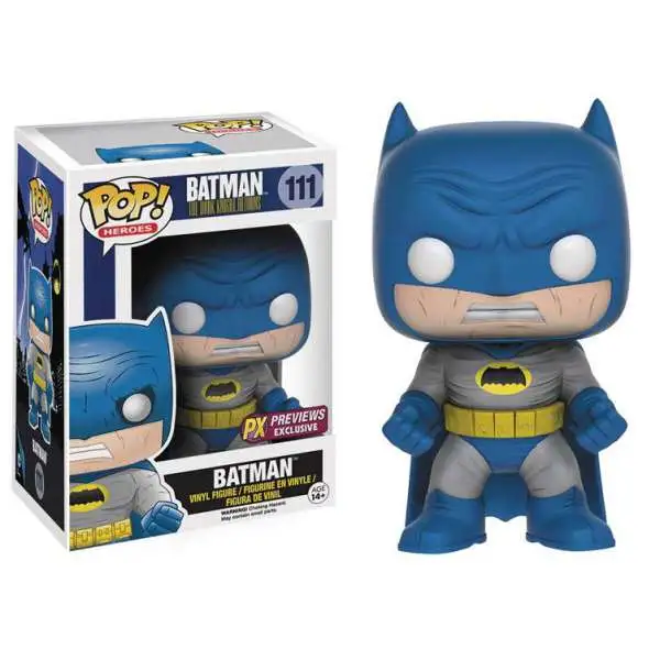 Funko DC The Dark Knight Returns POP! Heroes Batman Exclusive Vinyl Figure #111 [Blue Costume, Damaged Package]
