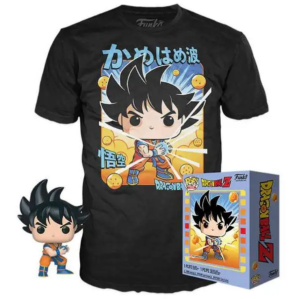 Funko Dragon Ball Z POP! Tees Goku Exclusive Vinyl Figure & T-Shirt [Medium]