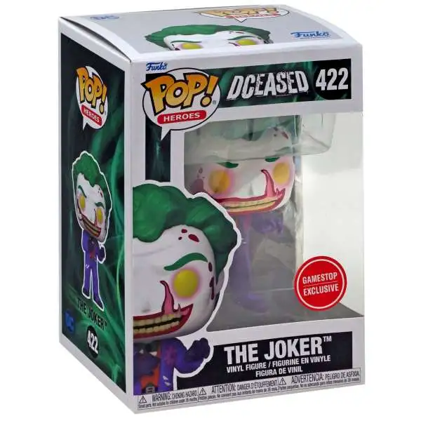 Funko DCeased POP! Heroes The Joker Exclusive Vinyl Figure #422 [DCeased, Bloody]