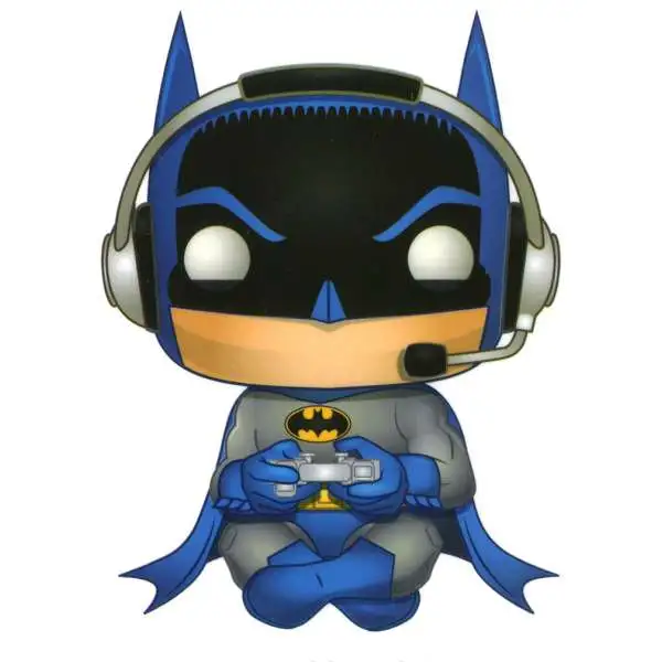 Funko DC Batman 80th Batman Exclusive 3.25-Inch Sticker [Gamer, Sitting]