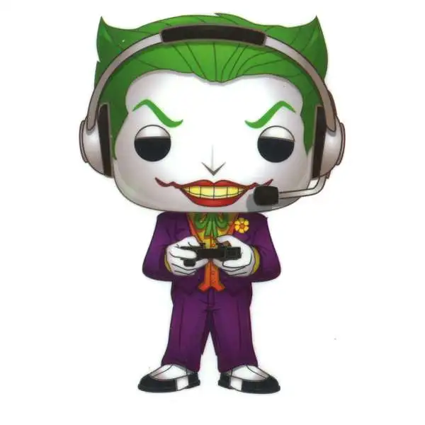Funko DC Batman 80th The Joker Exclusive 3.25-Inch Sticker [Gamer]