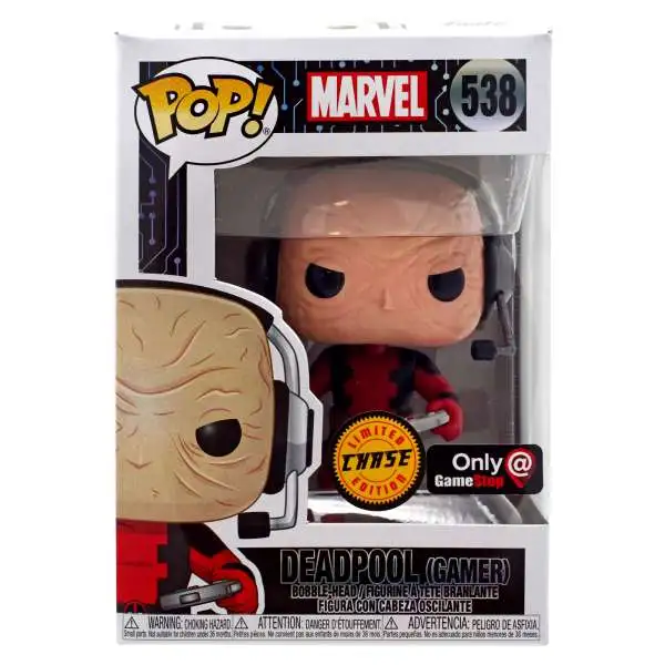 Funko POP! Marvel Deadpool Exclusive Vinyl Bobble Head #538 [Gamer, Chase]