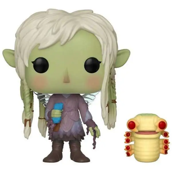 Funko The Dark Crystal Age of Resistance POP! Television Deet with Baby Nurlock Exclusive Vinyl Figure #859 [Glow-in-the-Dark]