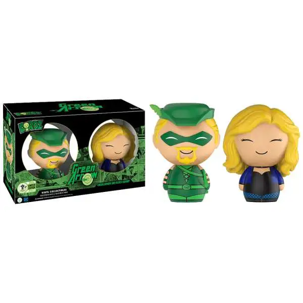 Funko DC Dorbz Green Arrow & Black Canary Exclusive Vinyl Figure 2-Pack