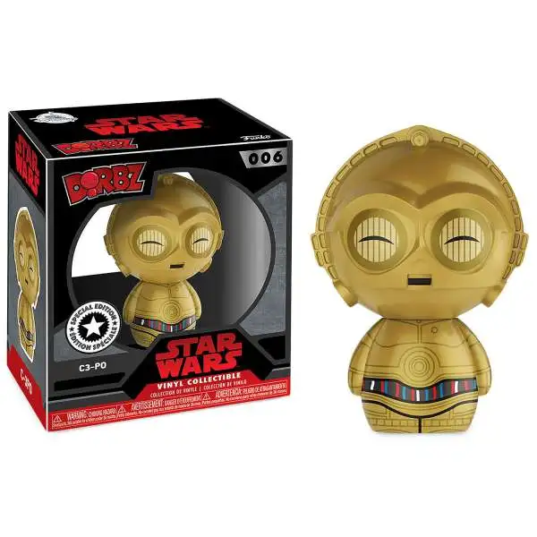 Funko Star Wars Dorbz C3-PO Exclusive Vinyl Figure #006 [Special Edition]