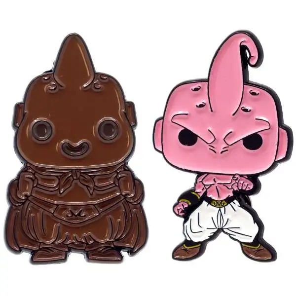Funko Dragon Ball Z Buu & Chocolate Buu Exclusive 2-Inch Pin 2-Pack