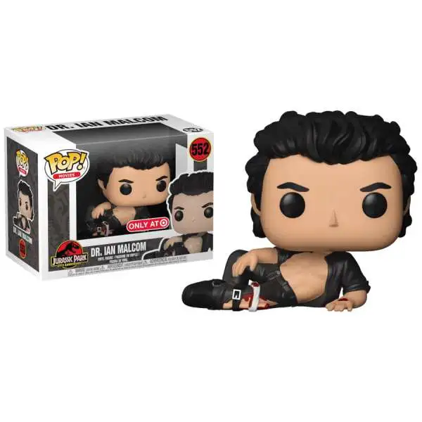 Funko Jurassic Park POP! Movies Dr. Ian Malcolm Exclusive Vinyl Figure #552 [Wounded]