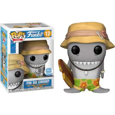 Spastik Plastik POP! Funko Fin Du Chomp Exclusive Vinyl Figure #12