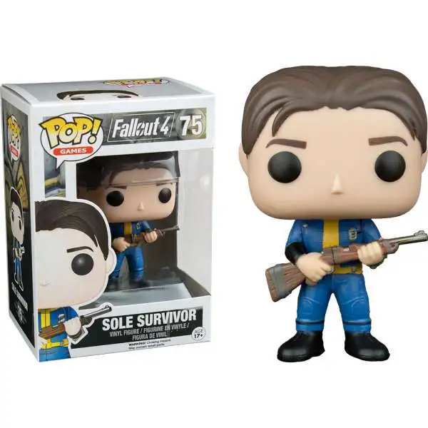 Funko Fallout 4 POP! Games Sole Survivor Vinyl Figure #75