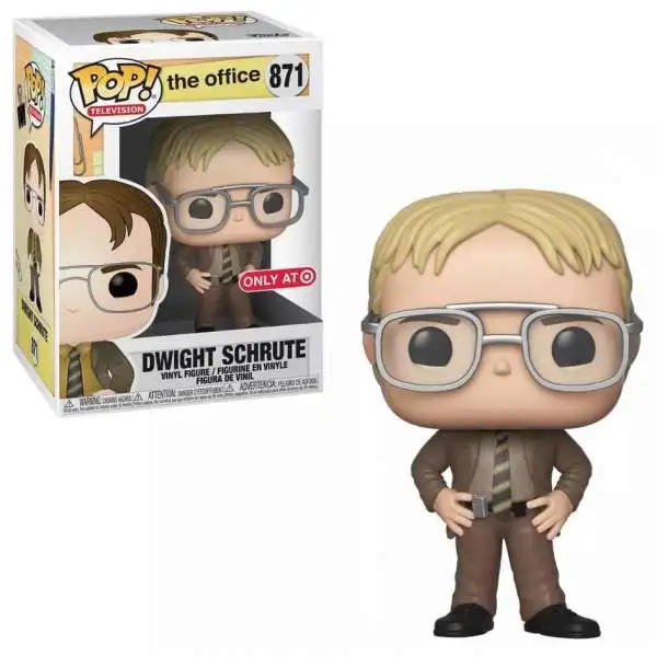 Funko The Office POP! Television Dwight Schrute Exclusive Vinyl Figure #871 [Blonde]