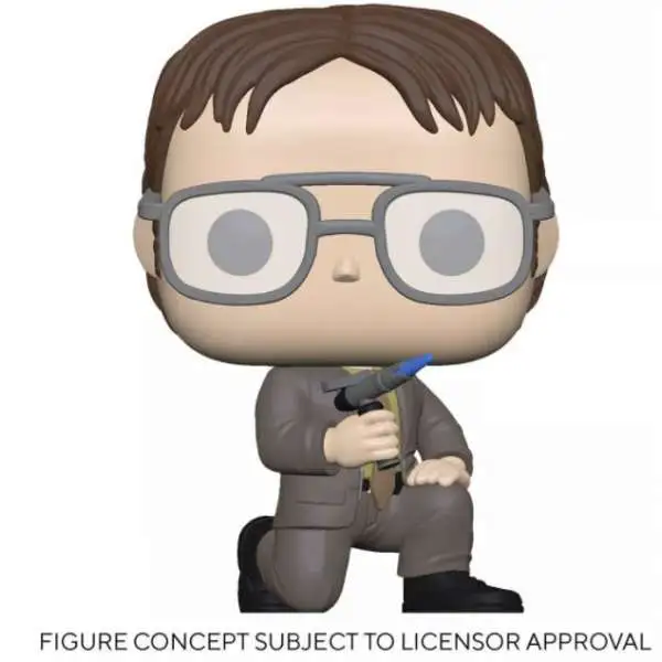 Funko The Office POP! Television Dwight Schrute Exclusive Vinyl Figure [with Blow Torch]