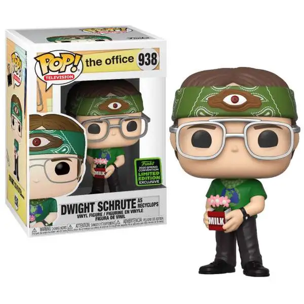 Funko The Office POP! Television Dwight Schrute Exclusive Vinyl Figure #938 [Recyclops, Damaged Package]