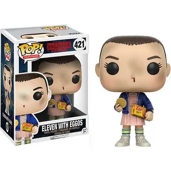 Funko Stranger Things POP! Television Eleven with Eggos Vinyl Figure #421 [Short Hair, Regular Version]