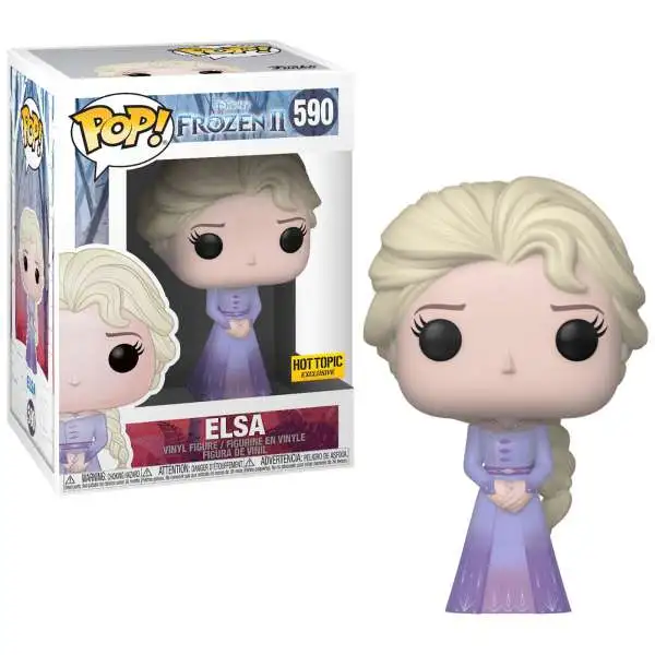 Funko Frozen 2 POP! Disney Elsa Exclusive Vinyl Figure #590 [Purple Dress]